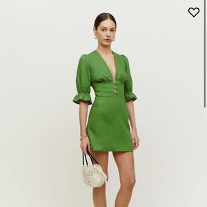 Reformation Simi Linen Dress, Size 6